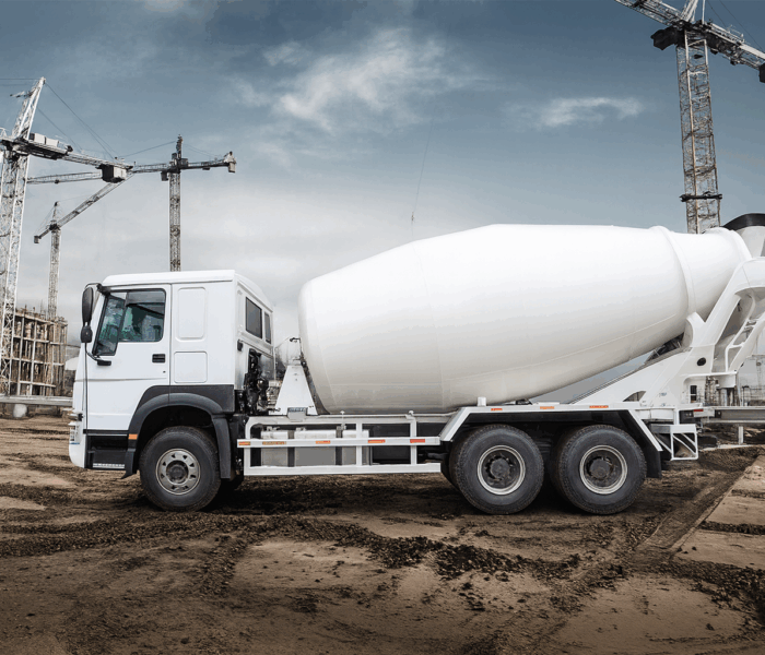 second-hand mixer truck concrete in asia
